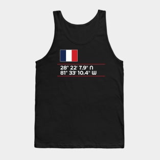 France Epcot World Showcase Walt Disney World Coordinates Tank Top